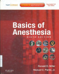 Basics of anesthesia