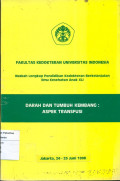 Darah dan tumbuh kembang: aspek tranfusi