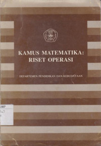 Kamus Matematika Riset Oprasi