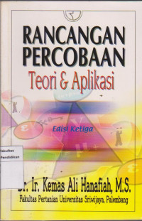 Rancangan percobaan: teori dan aplikasi