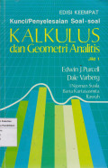 Kunci/penyelesaian soal-soal kalkulus dan geometri analitis