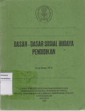 Dasar-dasar sosial budaya pendidikan