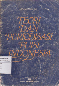 Teori dan periodisasi puisi Indonesia