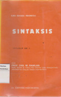 Sintaksis