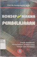 Konsep dan makna pembelajaran