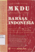 MKDU bahasa Indonesia