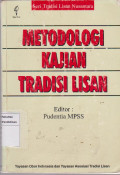 Metodologi kajian tradisi lisan