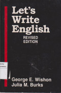 Let's write english 