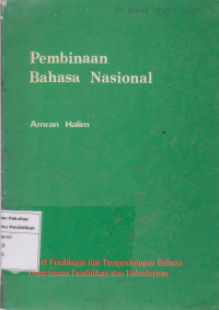 Pembinaan bahasa nasional