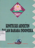 Konstruksi asintendon dalam bahasa Indonesia