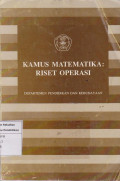 Kamus matematika: riset operasi