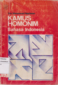 Kamus homonim bahasa Indonesia