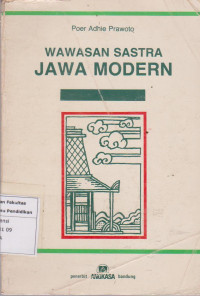 Wawasan sastra jawa modern