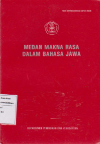 Medan makna rasa dalam bahasa jawa