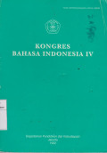 Kongres bahasa Indonesia IV