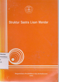 Struktur sastra lisan mandar