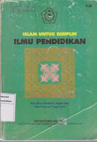 Islam untuk disiplin ilmu pendidikan