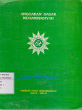 Anggaran dasar muhammadiyah