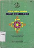 Islam untuk disiplin ilmu sosiologi