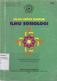 Islam untuk disiplin ilmu sosiologi