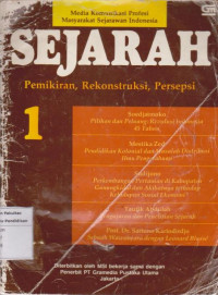 Sejarah 1: pemikiran, konstruksi, persepsi