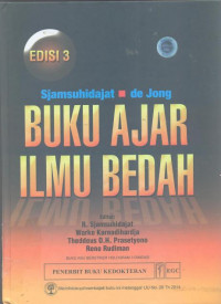 Buku ajar ilmu bedah