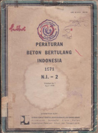 Peratura,n Beton Bertulang Indonesia