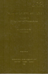 Cryptogamic Botany Volume 2 Bryophytes and Pteridophytes