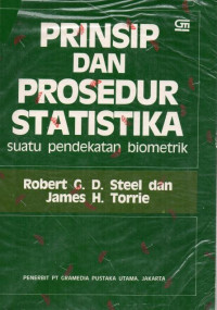 Prinsip dan Prosedur Statistika Suatu Pendekatan Biometrik