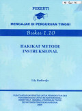 Hakikat Metode Instruksional