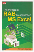 Trik Membuat Rab Mengunakan Ms Excel