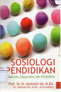 Sosiologi Pendidikan: Individu, Masyarakat dan Pendidikan 