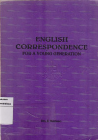 English correspondence: for a young generation