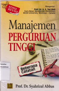 Manajemen Perguruan Tinggi