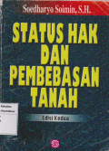 Status hak dan pembebasan tanah