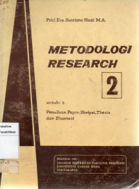 Metodologi Research 2