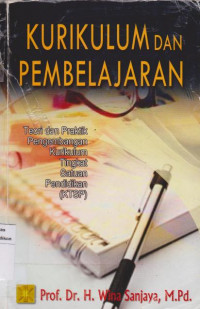 Kurikuum Dan Pembeajaran