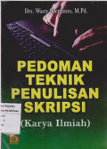 Pedoman Teknik Penulisan Skripsi