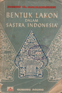 Bentuk Lakon dalam Bahasa Indonesia