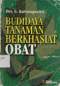 Budidaya Tanaman Berkhasiat Obat