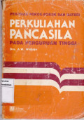 Pedoman pokok-pokok materi perkuliahan pancasila pada perguruan tinggi