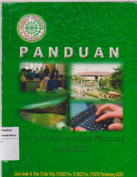 Panduan Universitas Muhammadiyah palembang tahun 2006