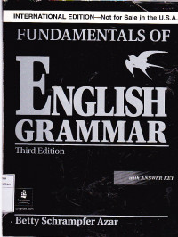 Fundamentals Of English Grammar