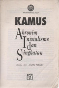 Kamus Akronim Inisialisme dan Singkatan 