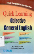 Quick Learning Objective General English