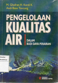 Pengelolaan Kaulitas Air  Dalam Budi Daya Perairan