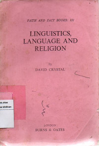 Linguistics, Language and Religion