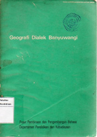 Geografi Dialek Banyuwangi