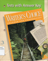 Writers' s Choice Grammar And Composition