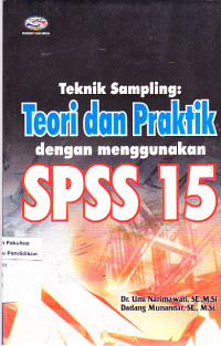 Teori sampling Teori dan Praktik Dengan Menggunakan SPSS 15